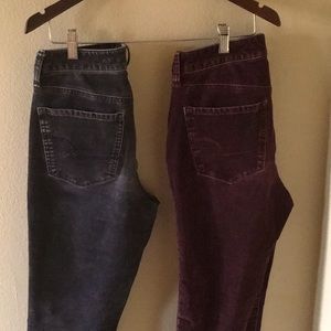 American Eagle Hi-Rise Jeggings Super Stretch Cord